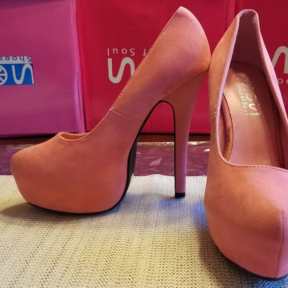 Shoes of Soul Shoes - Pink platform heels